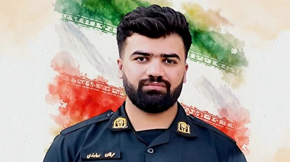 وداع با شهید مدافع امنیت «عرفان رماوندی» در خرمشهر