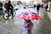 رگبار و وزش باد شدید در تهران
