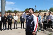 استقبال از «طاها نعمتی» نایب‌قهرمان وزنه‌برداری جوانان جهان در اردبیل