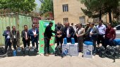ابداع جوان خلاق دنانشین در میدان مهار آتش سوزی جنگل ها