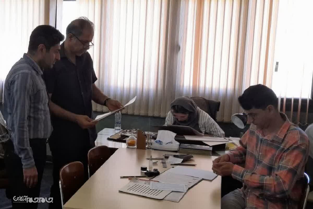برگزاری آزمون‌های فوق ممتاز خوشنویسی در شهرکرد