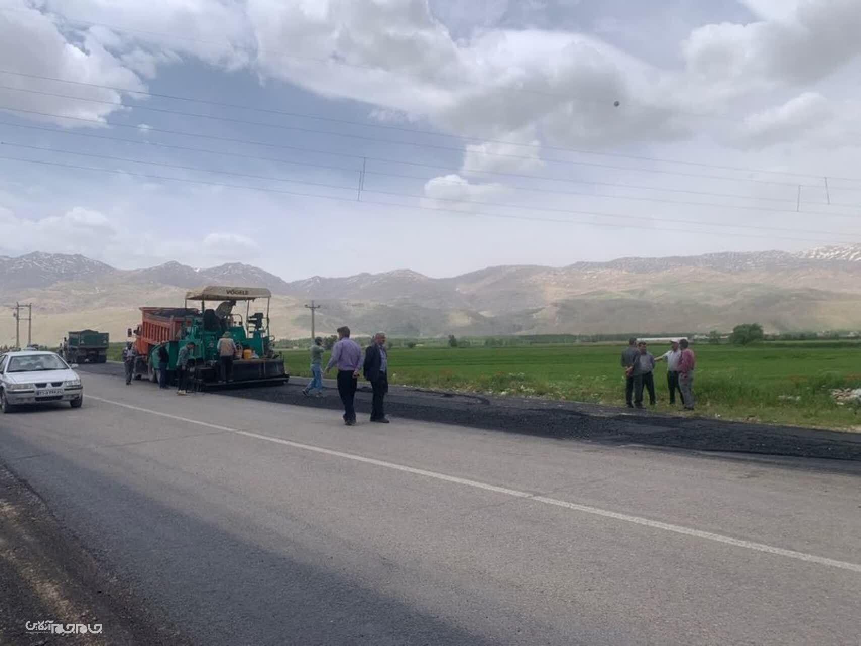 نوید بهره‌برداری از پروژه تعریض محور کران-فارسان