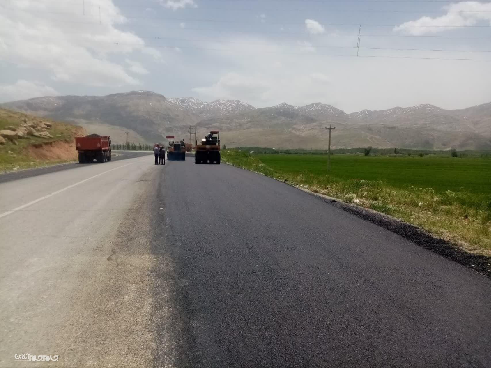 نوید بهره‌برداری از پروژه تعریض محور کران-فارسان