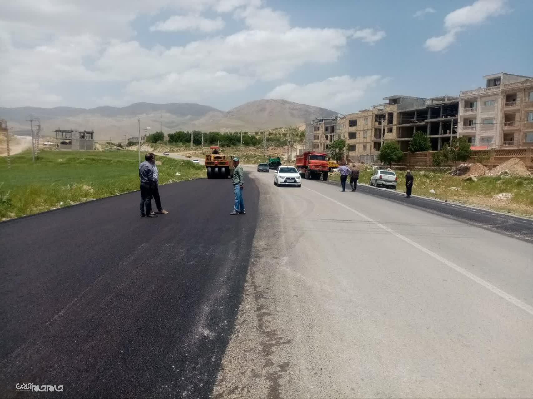 نوید بهره‌برداری از پروژه تعریض محور کران-فارسان