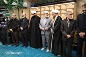 گزارش تصویری | مراسم یادبود شهید دکتر علی لاریجانی در مسجد بلال