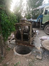توقیف دستگاه حفاری غیرمجاز در کرمانشاه