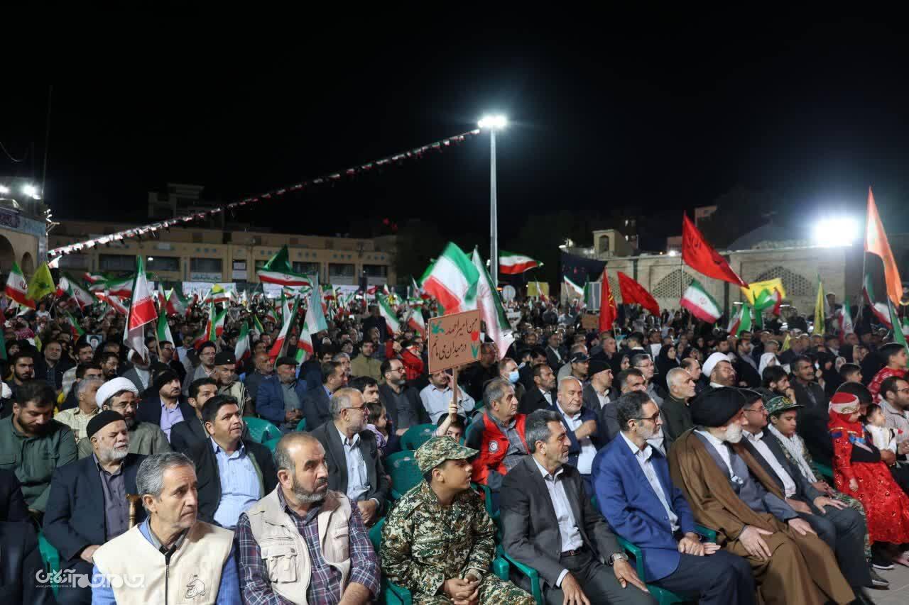 مراسم  گرامی‌داشت سالگرد شهید جمهور در هشتاد و یکمین شب تجمعات +تصاویر