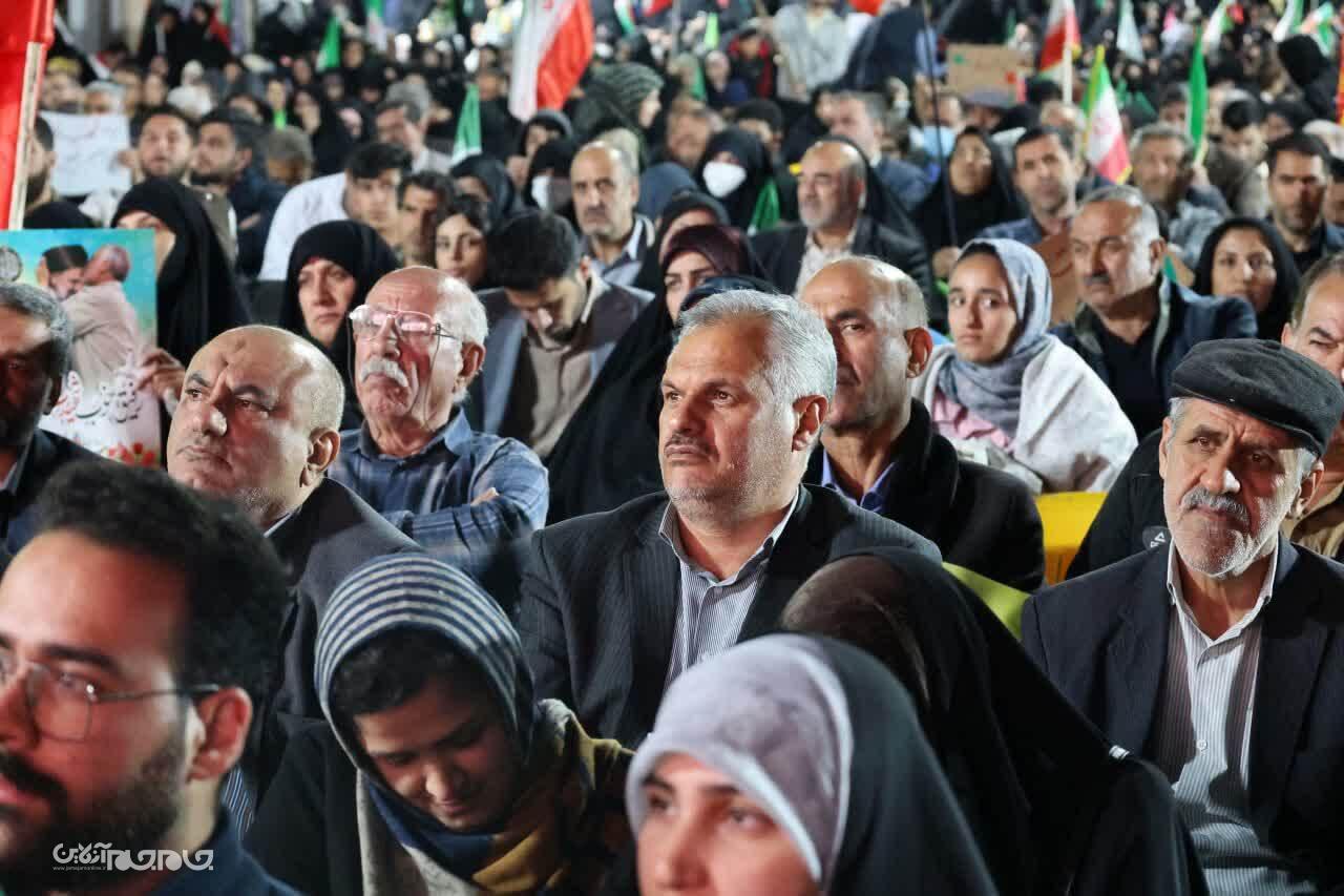 مراسم  گرامی‌داشت سالگرد شهید جمهور در هشتاد و یکمین شب تجمعات +تصاویر