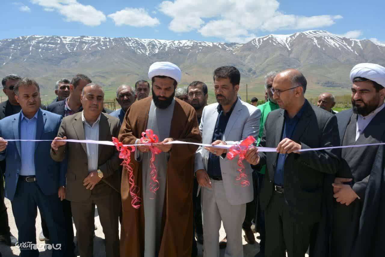 افتتاح اجرای طرح هادی روستای زرمیتان