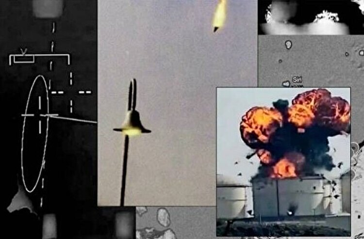 حملات جنگنده «اف ۵» ایران خسارت‌های گسترده‌ای را به پایگاه‌های آمریکا وارد کرد