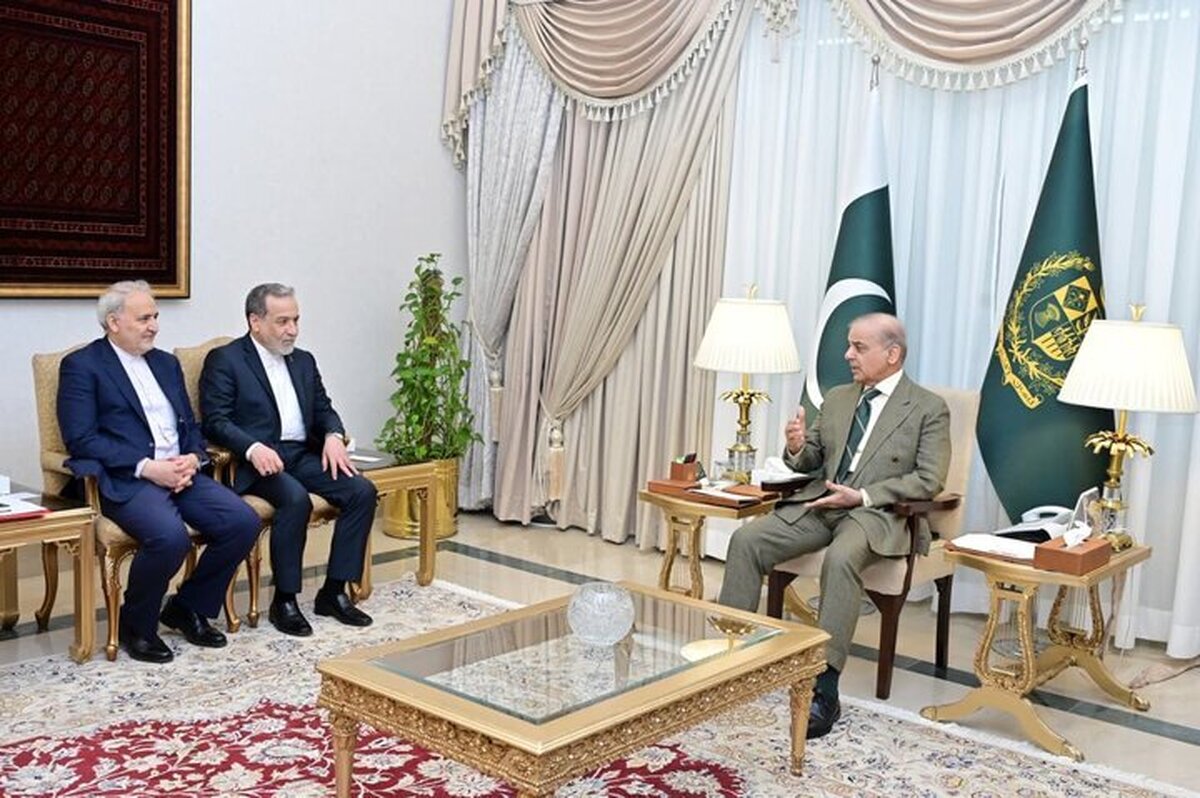 شهباز شریف: تبادل نظر بسیار گرم و صمیمانه‌ای در مورد اوضاع فعلی منطقه داشتیم