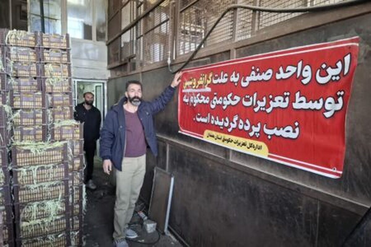 اجرای احکام نصب پرده و پلمب ۳۵ واحد متخلف در همدان