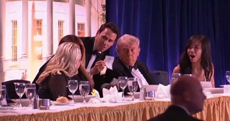 تیراندازی در ضیافت شام ترامپ