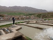 احیای مزرعه پرورش ماهی شهر کاج پس از پنج سال تعطیلی