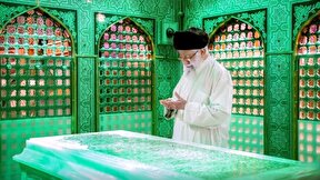 ببینید | بیانات رهبر شهید درباره تعلق ایران به امام رضا علیه‌السلام