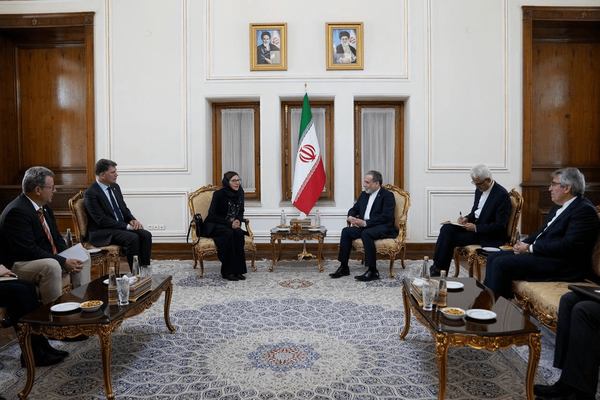 دیدار رئیس کمیته بین‌المللی صلیب سرخ با عراقچی