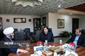 وزیر ورزش با رئیس سازمان تبلیغات اسلامی دیدار کرد