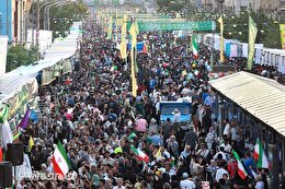 گزارش تصویری | برگزاری مهمونی ۱۰ کیلومتری غدیر در تهران