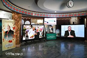 گزارش تصویری | مراسم یادبود شهید حسام زیدان