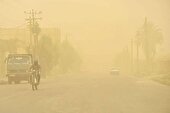 نفس‌های کرمان در غبار