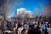حضور پرشکوه مردم بروجن در تظاهرات علیه اغتشاشگران