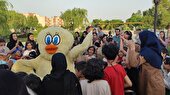 اختتامیه ویژه‌برنامه «فوران شادی» در پارک فرشته گلبهار برگزار شد