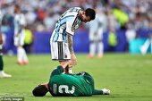 داور کارت قرمز به نابغه آرژانتینی نداد / پارتی بازی برای مسی؟!