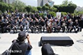 گزارش تصویری | تشییع پیکر زنده‌یاد بهروز رضوی با حضور مدیران رسانه ملی و هنرمندان پیشکسوت