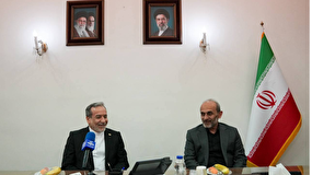 دیدار پیمان جبلی با سیدعباس عراقچی؛ گفت‌وگوی رئیس صداوسیما و وزیر امور خارجه