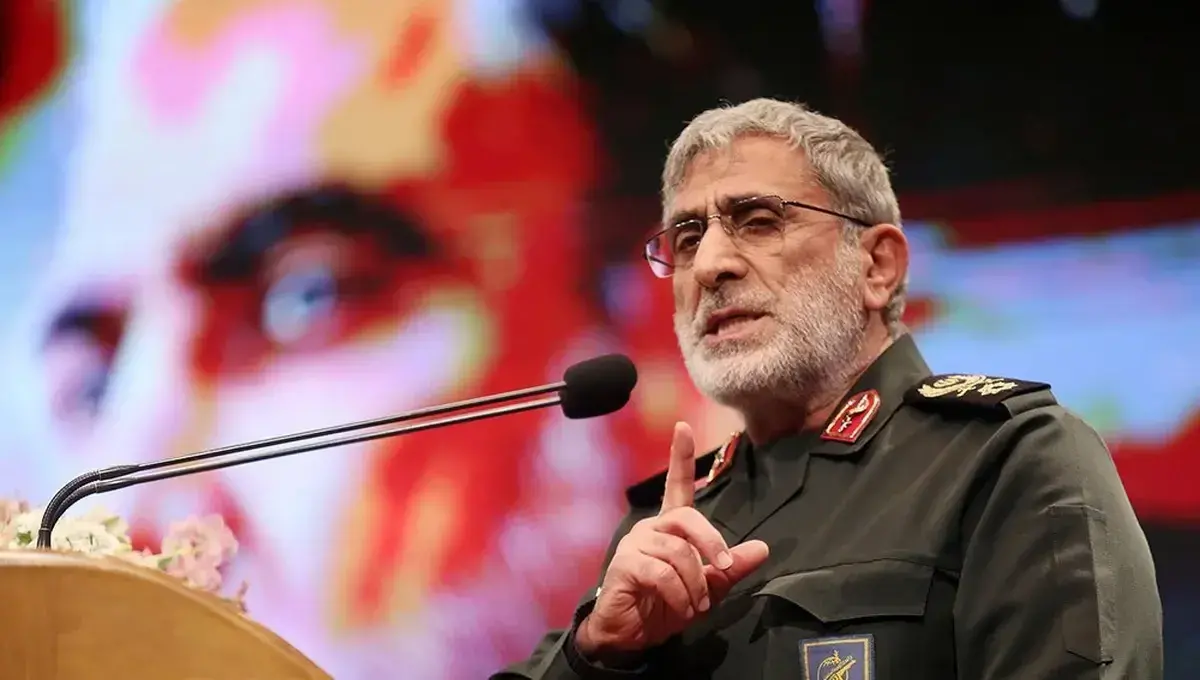 فرمانده نیروی قدس سپاه در پیامی در صفحه مجازیش خطاب به صهیونیست‌ها هشدار داد: اگر امروز با اختیار خود عقب‌نشینی نکنید، فردا با خواری و شکست ناگزیر به فرار خواهید شد.