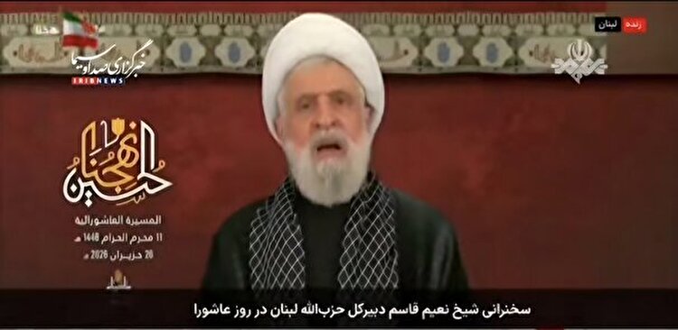 ببینید | نعیم قاسم: طرح اسرائیلی-آمریکایی را شکست دادیم