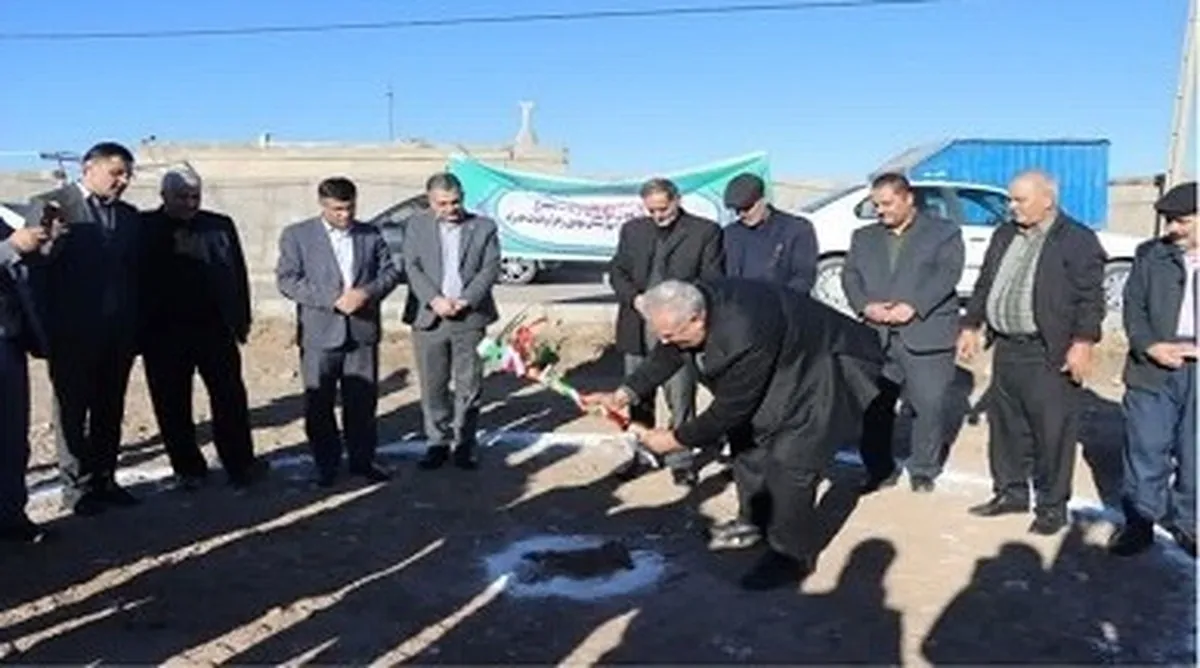 کلنگ ساخت مدرسه 12 کلاسه در شهر اقبالیه