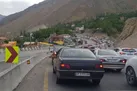 ترافیک سنگین در محور هراز و چالوس | بارش برف و باران در ۷ استان ایران