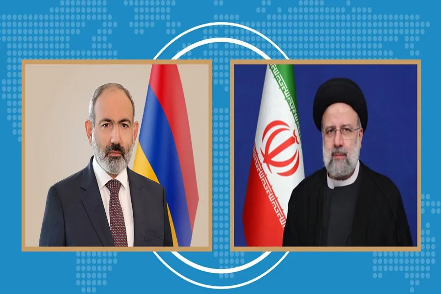 ببینید| استقبال رئیسی از پاشینیان در سعدآباد