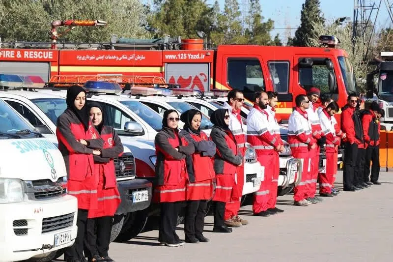 13 پایگاه امدادی در طرح زمستانه فعال و در سطح جاده‌ها مستقر شدند