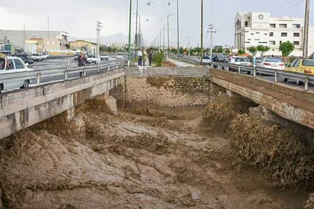رگبار باران و هشدار بالا آمدن آب رودخانه‌ها‌ در 10 استان