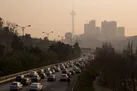 وزش باد شدید و خیزش گرد و خاک در تهران