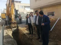 پیشرفت شبکه فاضلاب چادگان به ۶۰ درصد می‌رسد