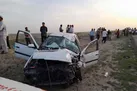 فوت موتورسوار در تصادف با پژو ۴۰۵