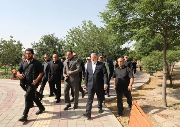 حضور استاندار تهران در بوستان اختصاصی بانوان اسلامشهر