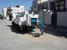 لایروبی فاضلاب در هویزه برای زمستانی ایمن