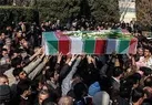 تشییع پیکر سرگرد شهید حجت‌الله ولی‌زاده در رامشیر