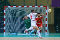 ببینید | توقف فوتسال ایران برابر افغانستان