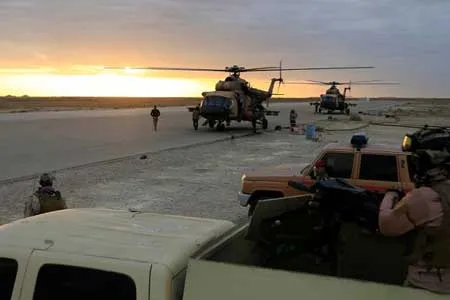 آماده باش در پایگاه عین الاسد