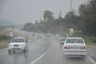 بارش باران در محورهای ۹ استان و ترافیک نیمه‌سنگین در برخی جاده‌ها