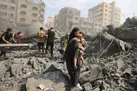 شهادت ۲۶ فلسطینی در حملات امروز صهیونیست‌ها به غزه