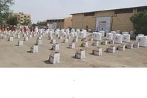 توزیع اقلام حمایتی در ۲۹ منطقه محروم شهرستان خاش