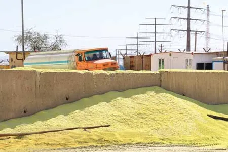 دپوی مرگ‌آور گوگردها
