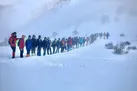 رئیس فدراسیون کوهنوردی: ارتفاع برف پس از ریزش بهمن 15 متر شده/ هنوز 2 کوهنورد مفقودند