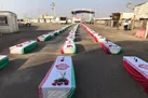 پیکر‌های ۵۸ شهید دوران دفاع مقدس وارد کشور شد